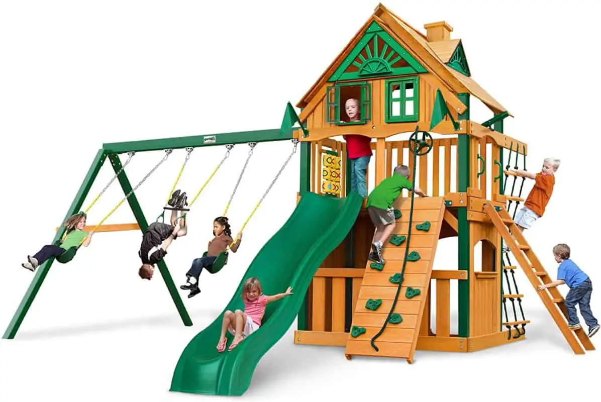 How To Build A Playset Roof Yard Kidz
