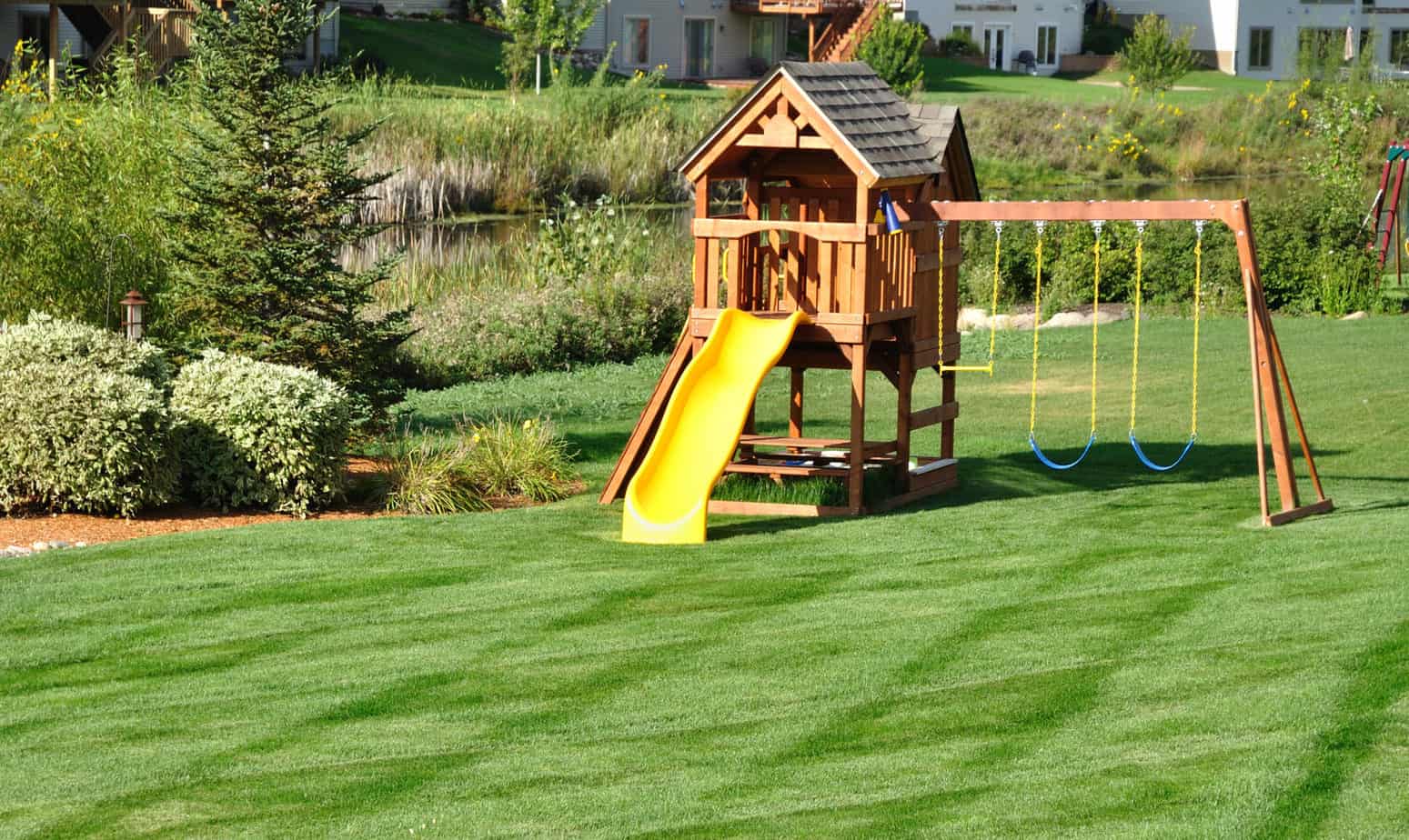 How To Build A Playset Roof Yard Kidz